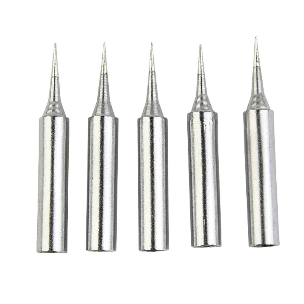 

Solder Iron Head Soldering Tips 900M-T-I For 936 937 Heat Resistant Replacement 5PCS Tools 5pcs 900M-T High Quality