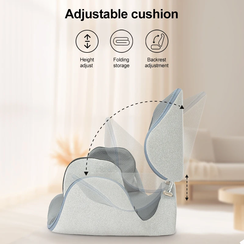 

Customizable Lumbar Heating Device Massager Adjustable Vibration Waist Spine Support Back Massage Machine Waist