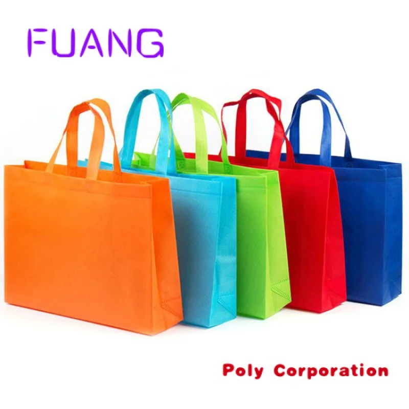 Custom  Reusable Customized Tote Shopping Bag Recycled Eco Non Woven Bag With Logo