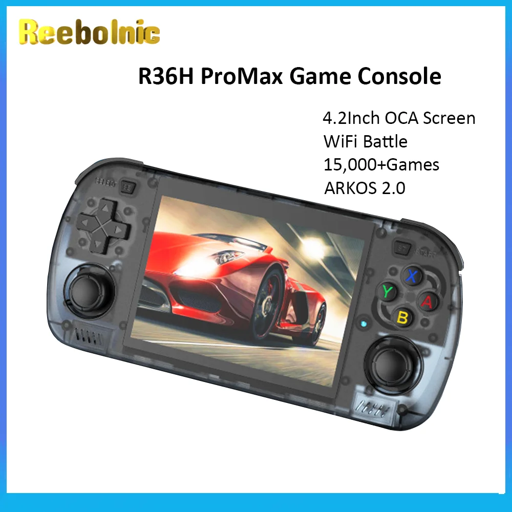 reebolnic-r36h-promax-handheld-game-console-42inch-oca-screen-rk3326-cortex-a35-arkos20-retro-video-game-console-simulators