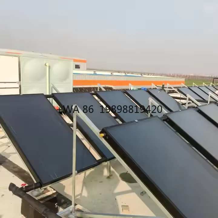 Paneles planos solares del calentador de agua del colector solar de agua caliente del colector solar de alta eficiencia con CE