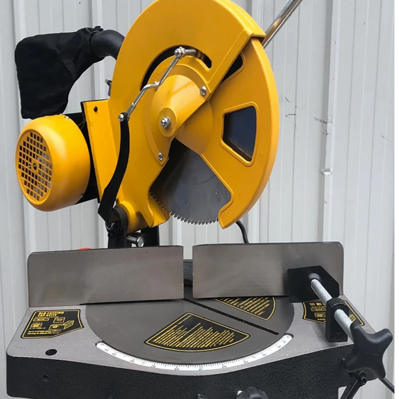 

12 "/14 " Electric Circular Saw High Precision Cutting Machine Aluminum Alloy Chainsaw 45° Miter Angle Stainless Steel Cutter