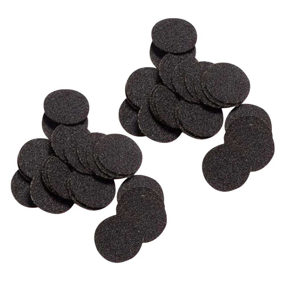 

100Pcs Round Sandpaper Discs Replaceable 15Mm Pedicure Callus Remover Refills Electric Foot File Accessories Cracked Skin