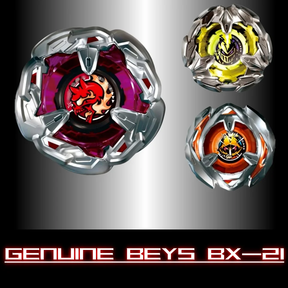 GENUINE BEYS BX-21 X Battle Hellz Chain Deck Set, Metal in original packaging