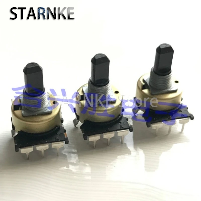 1PCS EVQWQ7F1524B Rotary Encoder 360 Degree Rotation Without Positioning 24 Pulse Shaft Length 15MM