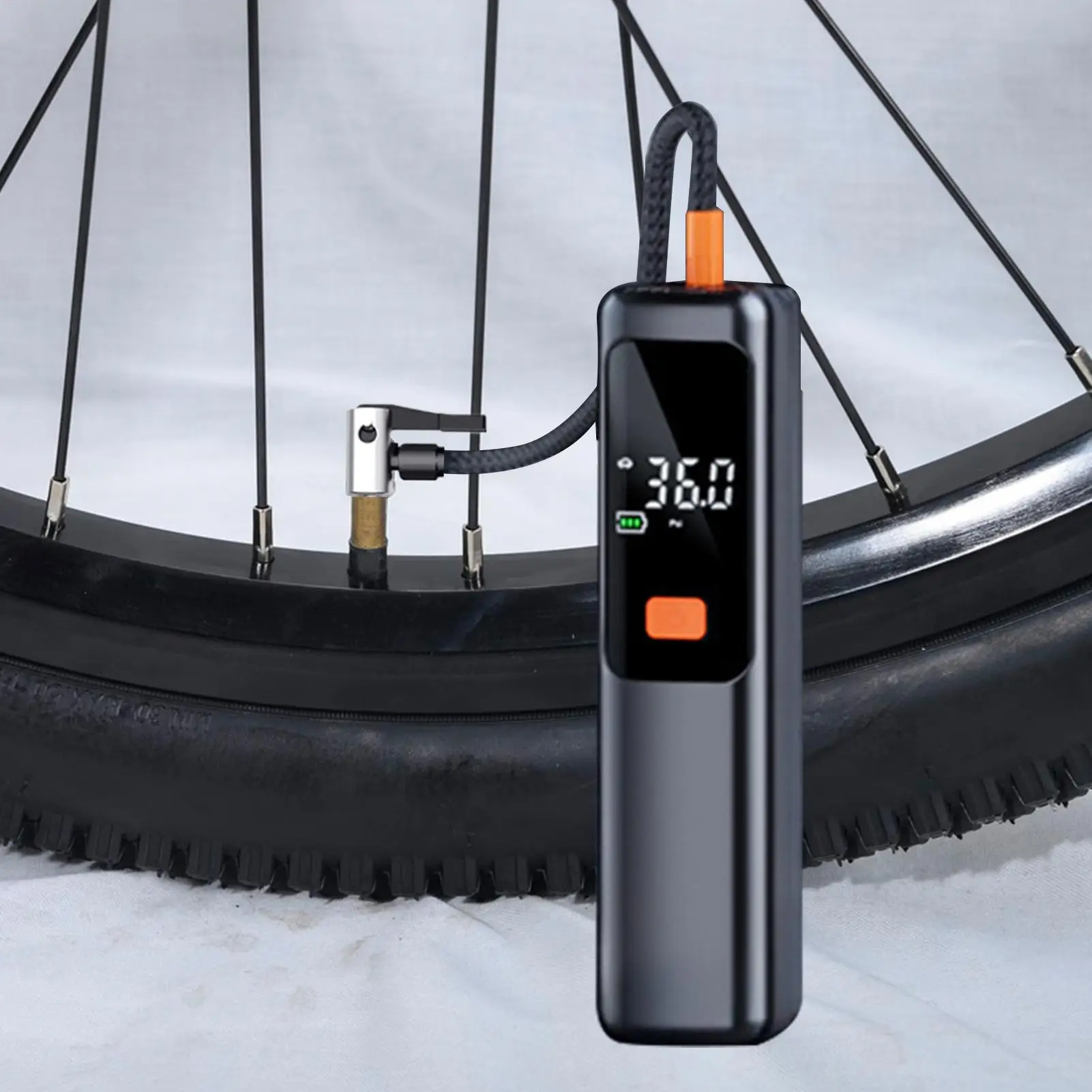 

Автомобильный воздушный насос, небольшой автомобильный насос для накачивания шин с ЖК-дисплеем, автоматическое отключение, автомобильные аксессуары для мотоциклов, седанов, пикапов