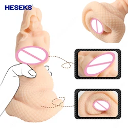 HESEKS TPE Anime Sex Dolls for Men Artificial Vagina Pocket Pussy Male Masturbators for Adult Sex Toys Love Doll 18+