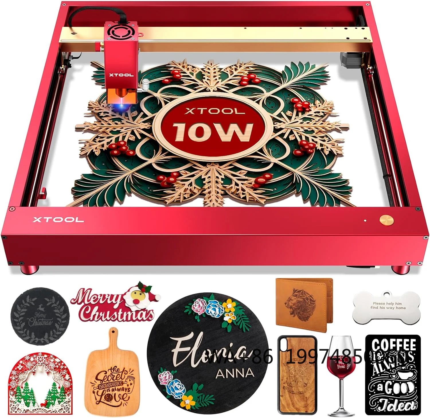 

New High Quality D1 Pro Desktop infrared Engraver Cutting Machine 5W 10W 20W infrared Engraver Machine for Wood Metal Acrylic