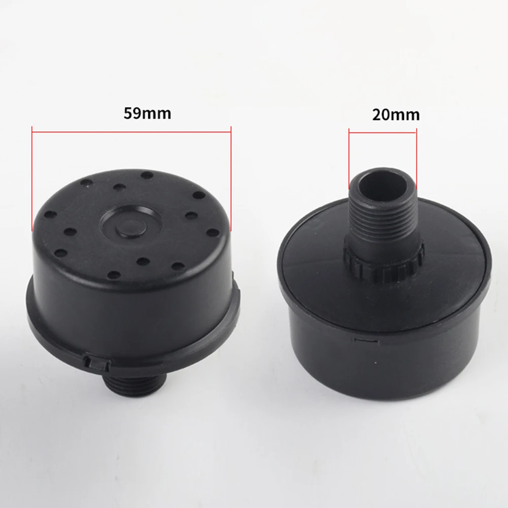 Muffler Filter Silencer Air Pump Parts Air Tools Parts Durable For Piston Air Compressor Air Compressor Accessories