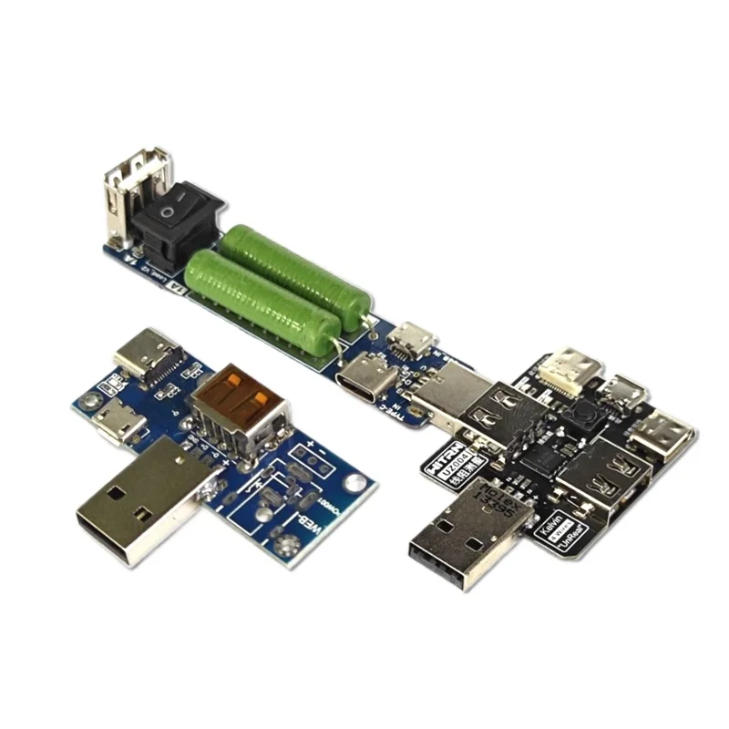 

Ripple Measurement USB-C Resistance Load Multifunctional Adapter Board Voltage and Current USB Electronic Load