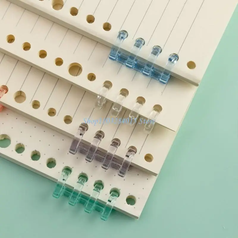 R6FF PLÁSTICO RAIS 4 RING FLEXIBLE PARA DOCUMENTO ARGANTAÇÃO DA PADELA STACK 5X