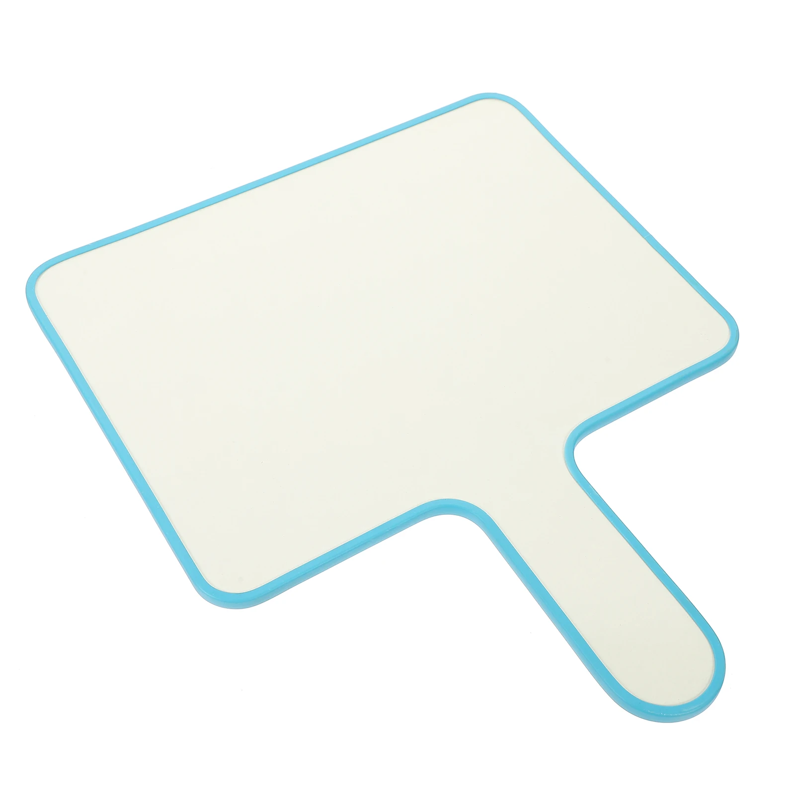 1pc Double-Sided Answer Board Quick Response Whiteboard For Classroom Teaching Tool Blank Answer Paddle Rounded Corners