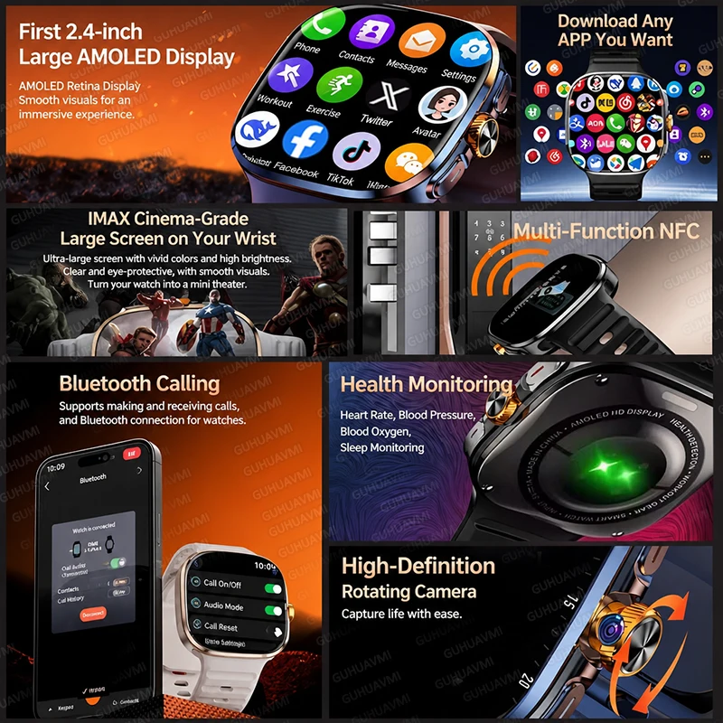Jam Tangan Pintar 2026New WiFi - Men'S Fashion App ulasan dan harga