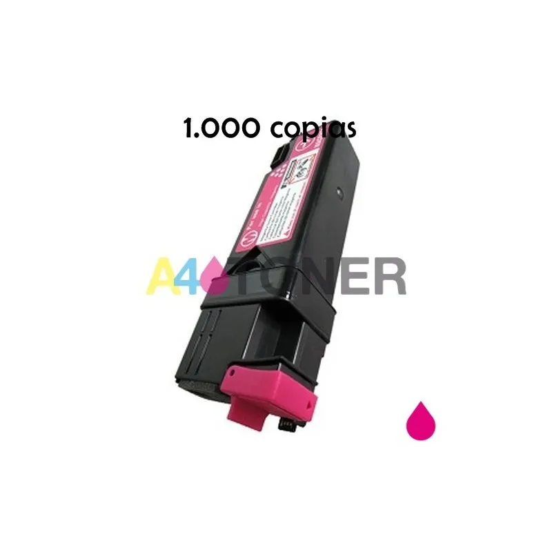 Toner Xerox6125 magenta replaces original toner 106R01332 A4toner.com