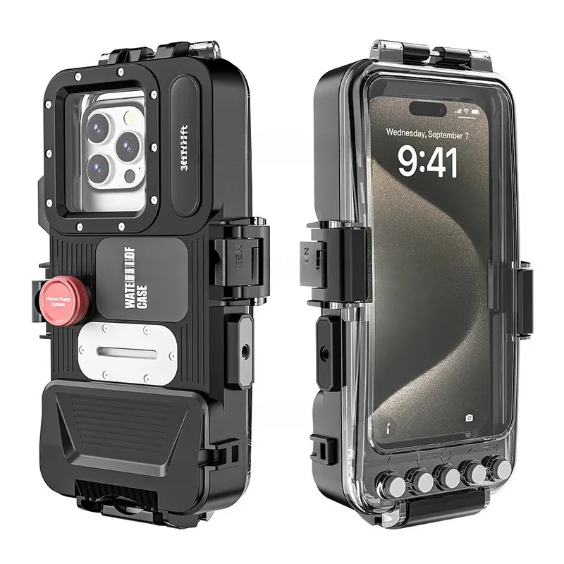 A Variety Of Phones 30 Meters Bluetooth Diving Shell, Waterproof Universal Mobile Phone For Deep Water Shooting