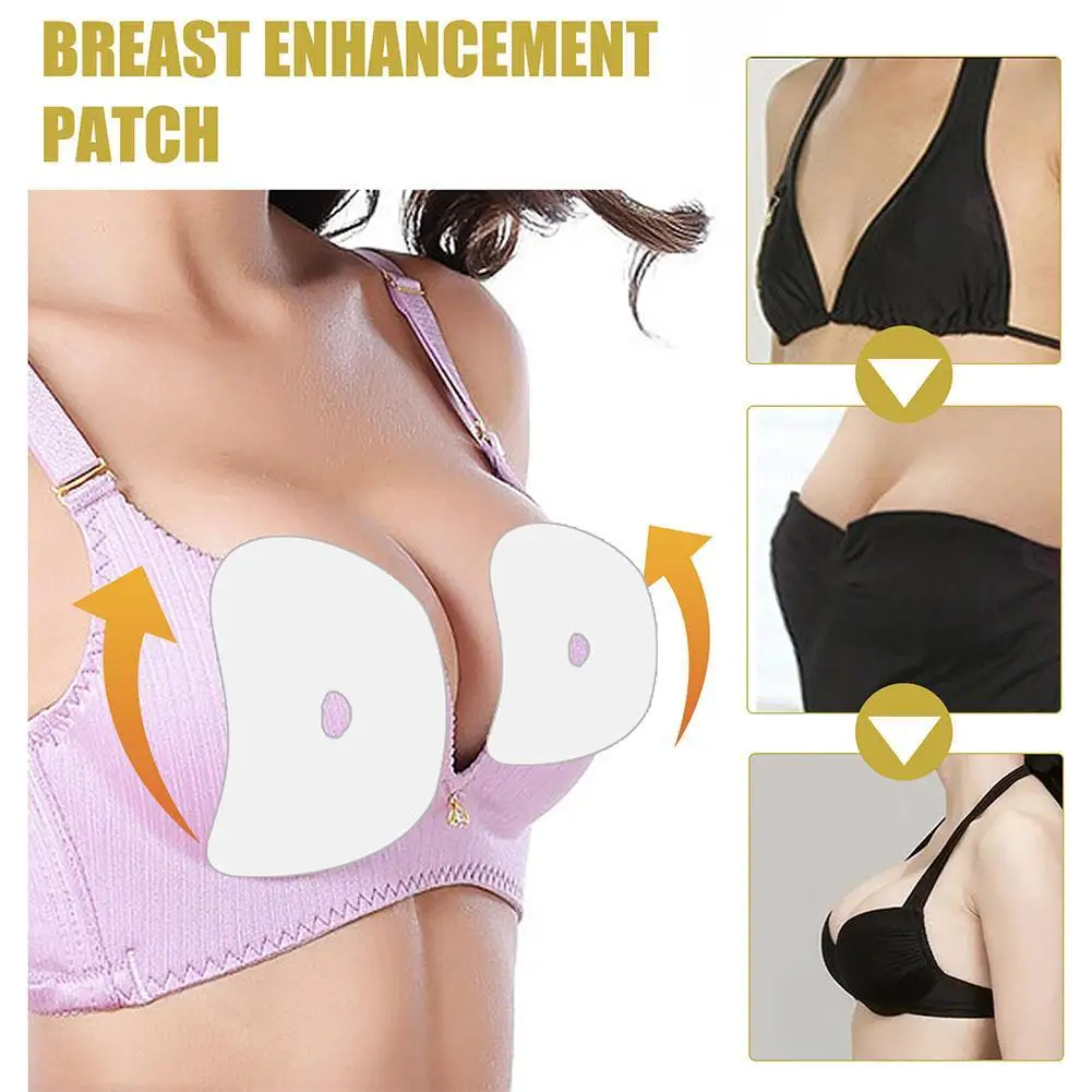 10pcs Breast Enhancers Pads Plant Ingredients Firming Large Bust Care Breast Lifting Firming Bust Enlargement Lifting Patch Sexy