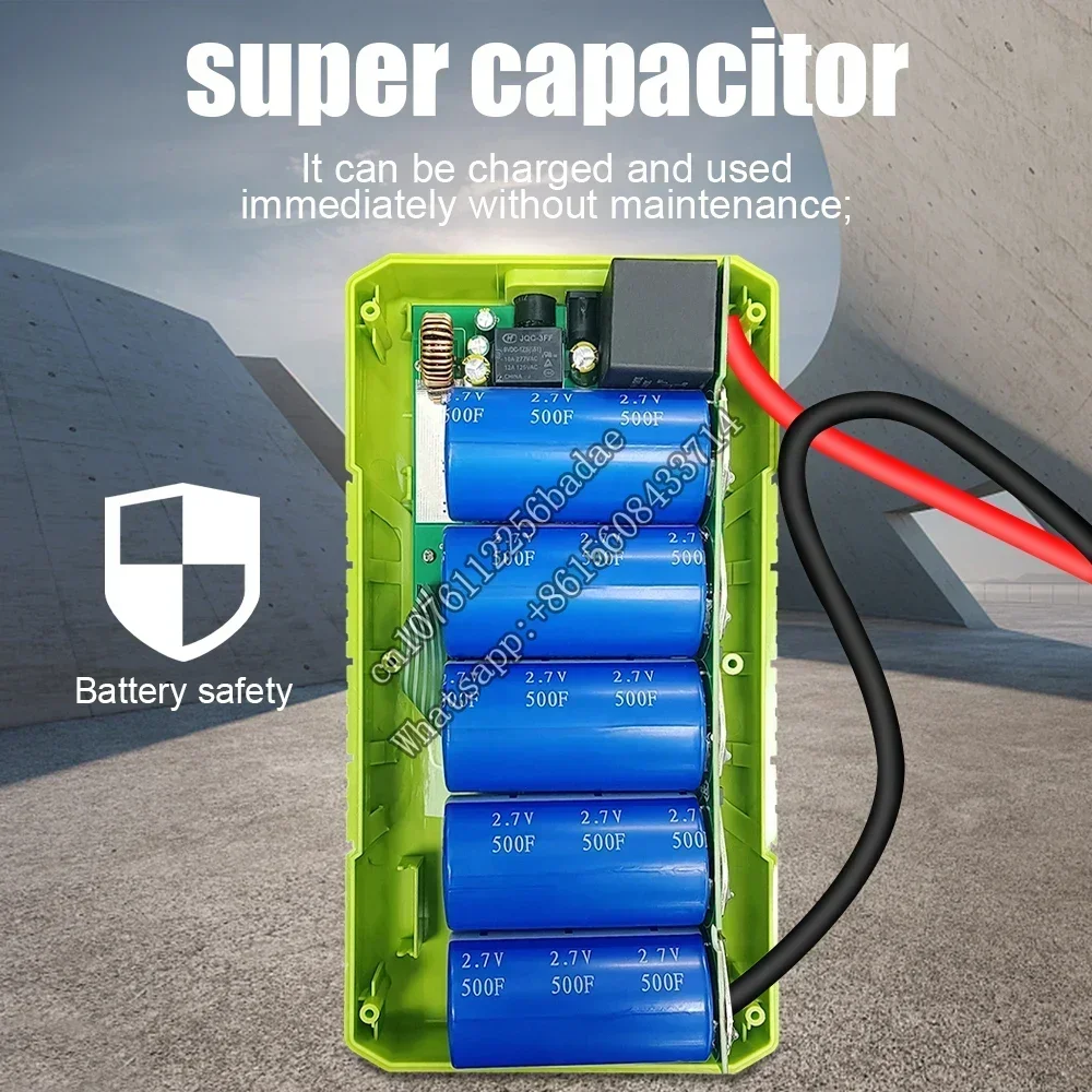 A+ JDiag SC-400 Super Capacitor Car Jump Starter Fast Charge Notstarter Power Bank