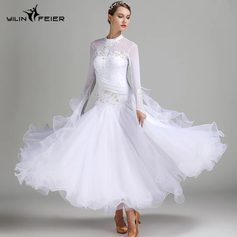 2024 NEW Ballroom Competition Dance Dress Modern Waltz Tango Standard Dress 7002 dance costumes