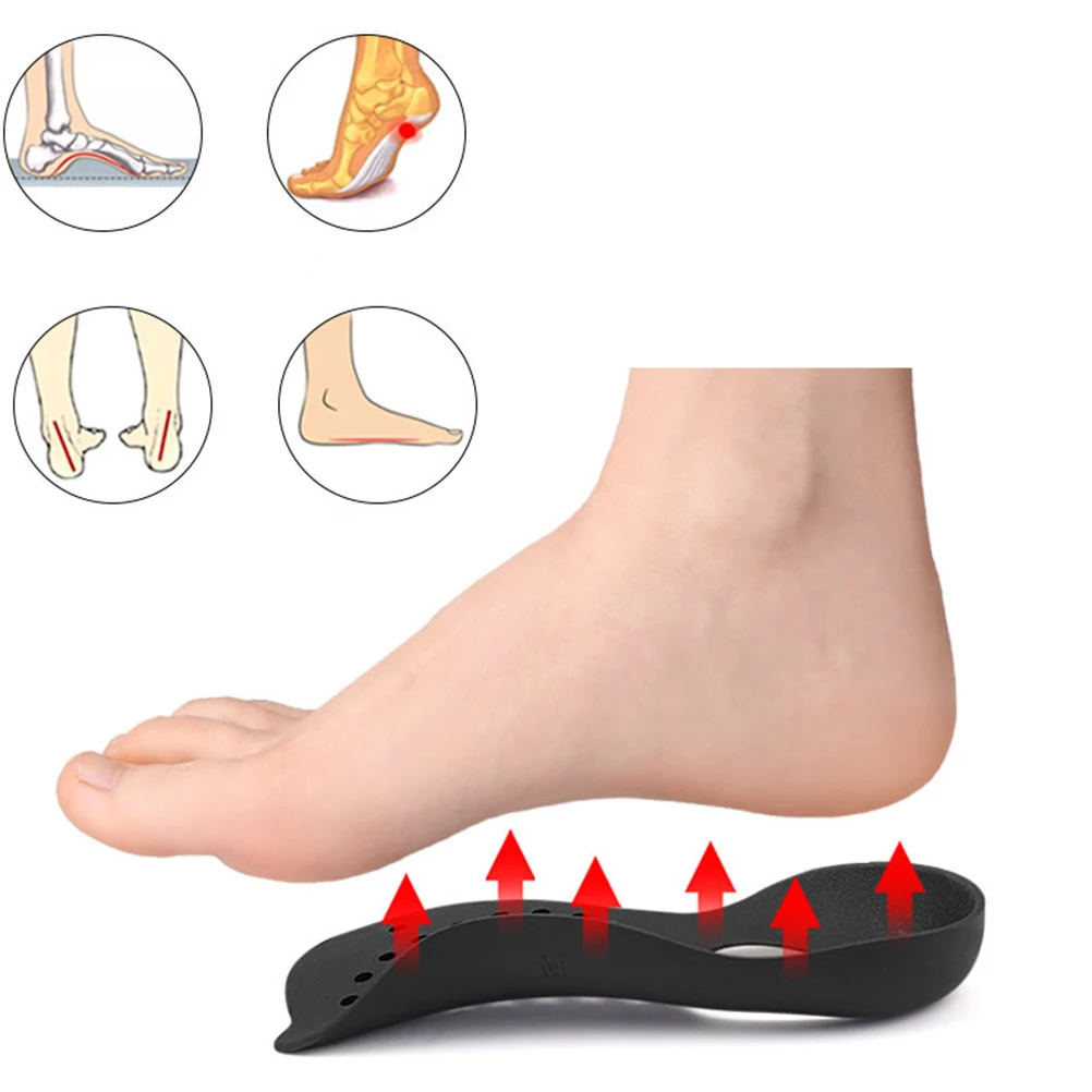 

Orthopedic Insoles for Flat Feet M 35 39 Arch Support Inserts Reusable Tpr Shock Absorption Anti Slip Foot Pain Relief Pad