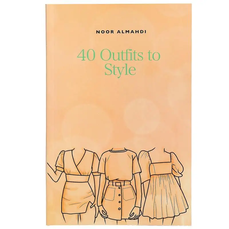 Versión en inglés 40 trajes para peinar ropa de moda libro para colorear cinta manual Graffiti