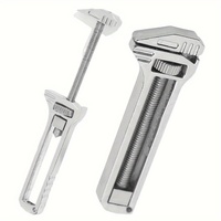 1Pc Multifunctional Portable Adjustable Mini Wrench Tool with Bottle Cap Opener, Screwdriver, Caliper and Adjustable Rod - DIY,