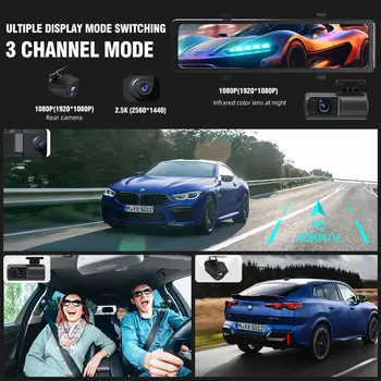 10 best sales Camera hành trình gương chiếu hậu - №1