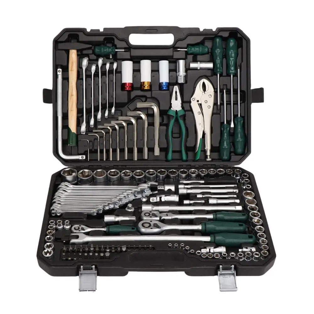 

Portable 142PC Car Repair Mechanic Tool Ratchet Torque Wrench Socket Set Other Vehicle Tools Set