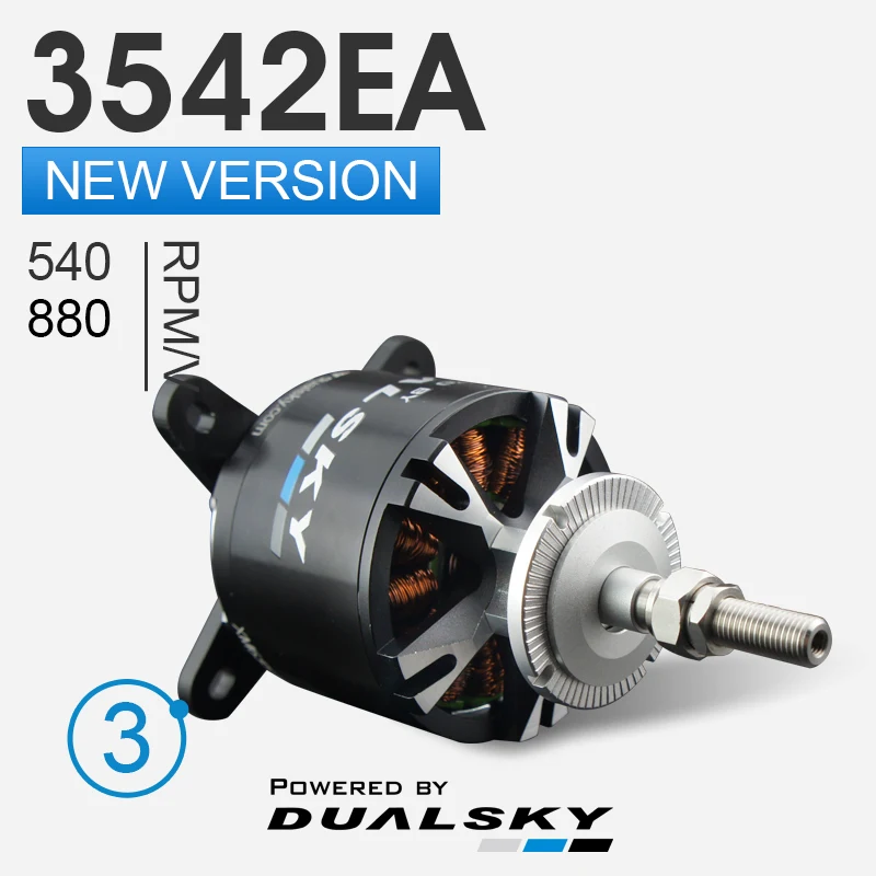 DUALSKY XM3542EA Brushless Motor Fixed Wing Parts Aircraft RC Model Motor 3-generation