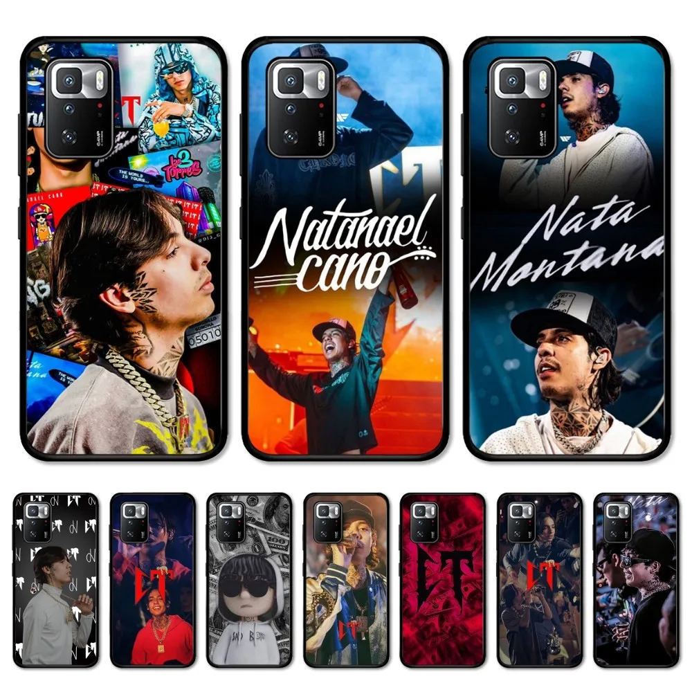 Natanael Cano Rapper CT Phone Case For Redmi Note 4 X 5 A 6 7 8 T 9 9S 10 11 11S 11Epro Poco M3 Pro