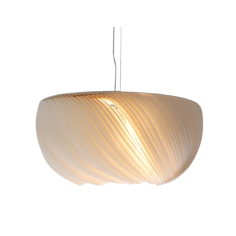 

Minimally designed multi-layer pendant lamp, study room, bedroom, dining table, living room, parchment paper