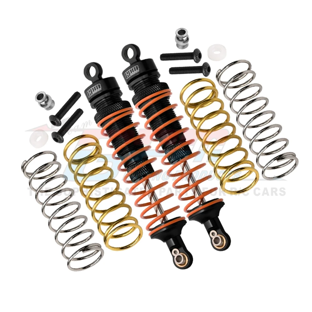 GPM Metalen Aluminium 102MM Bold Achter Schokdemper Montage voor Traxxas 1/10 Rustler Hoss Slash 4X4 VXL RC Auto Upgrade Onderdelen