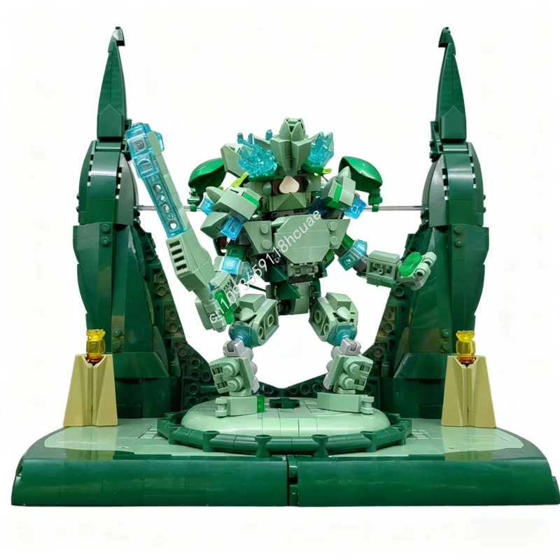 

1470 шт. MOC Destiny Crotas Oversoul Трон Космическая модель Строительные блоки Кирпич Модульные детские креативные игрушки Подарки на день рождения и Рождество