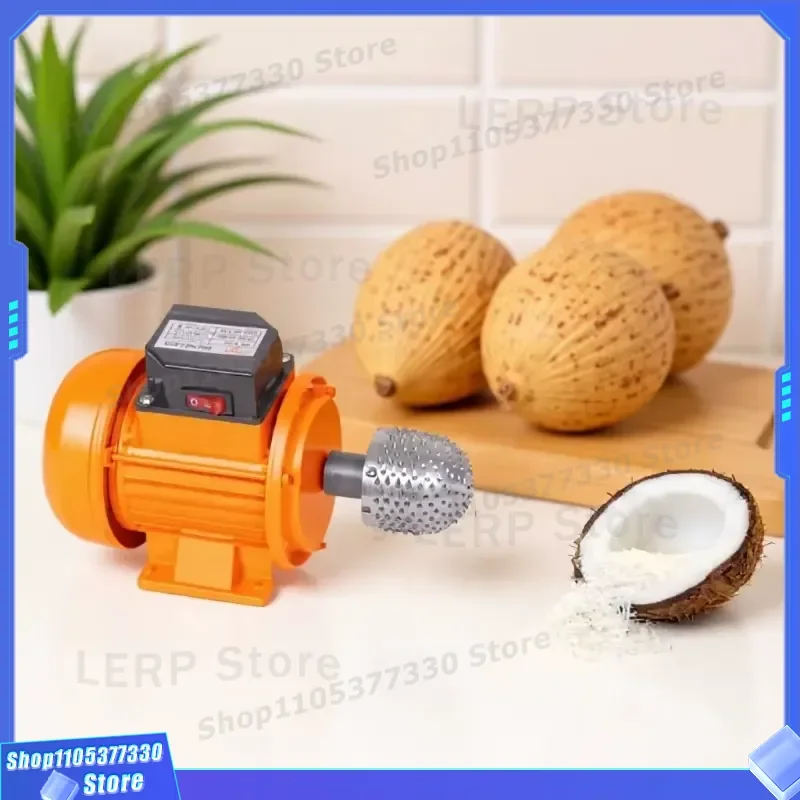 200W Portable Coconut Scraper Motor 3450RPM High Speed Electric Engine for Snack Factory Processing Machine Durable Power