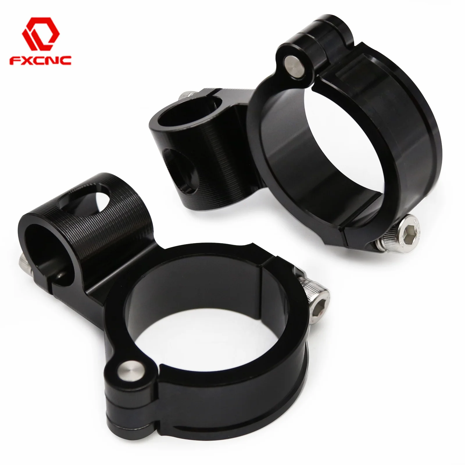 

37MM 39MM 41MM 43MM 47MM 48MM 50MM 51MM CNC 7/8" Handlebar Clip On Clip-on Fork Tube Clamp Cafe Racer CBR1000RR CBR954RR CBR600R