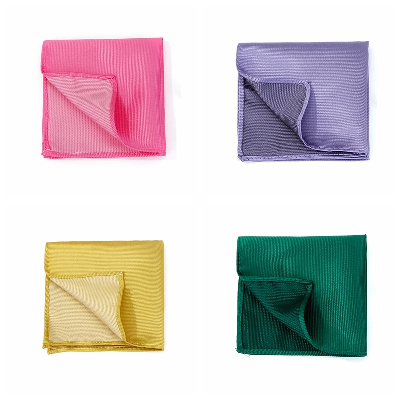 

Классический мужской нагрудный платок, однотонный носовой платок, разноцветный классический костюм в полоску, деловой карманный носовой платок, мужской носовой платок