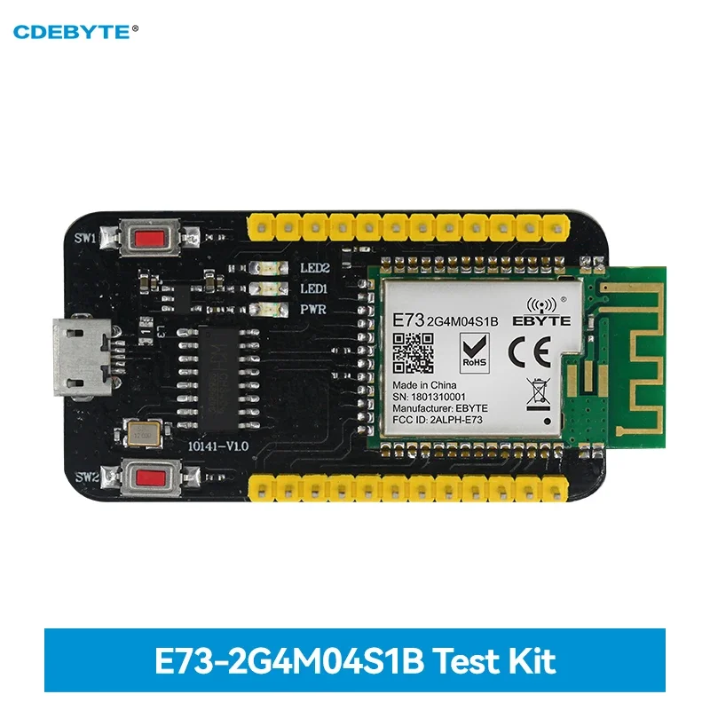 E73-TBB Test Board For Bluetooth ARM nRF52832 2.4Ghz 2.5mW IPX PCB Antenna IoT uhf Wireless Transceiver Ble 5.0 rf Receiver