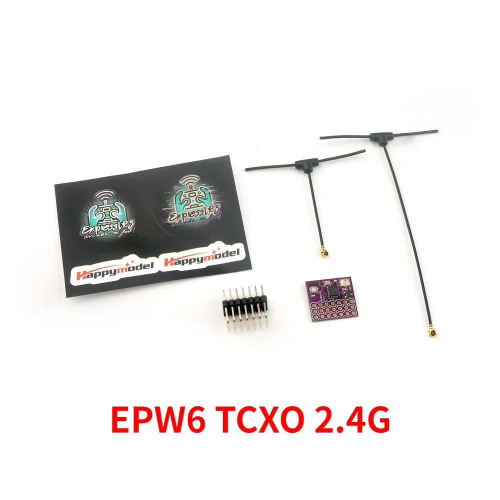 HappyModel EP1 / EP1 TCXO / EP2 / EP2 TCXO / EPW6 TCXO / EP1 DUAL TXCO 2.4G ELRS Nano daleki zasięg RX dla RC FPV daleki zasięg