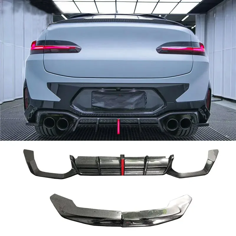 Carbon Fiber Rear Diffuser Rear Bumper For BMW X3M F97 X4M F98