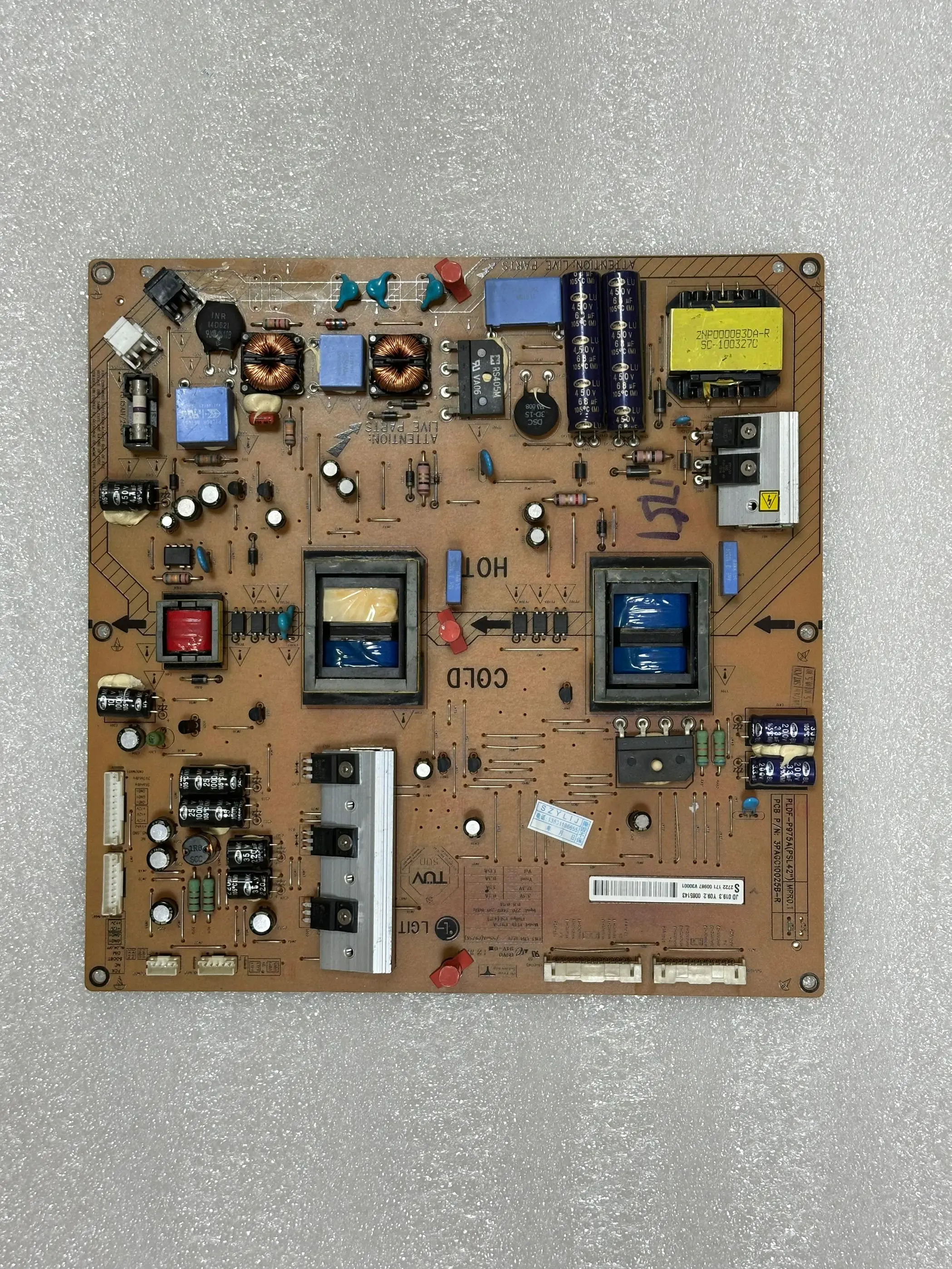 

Placa de alimentación Original 42PFL8605D/93 3PAGC10025B-R PLDF-P975A(PSL42")