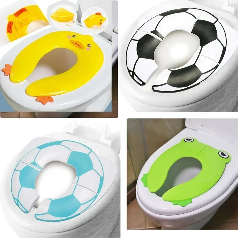 Baby Travel Folding Potty Seat Toddler Portable Toilet Training Seat Children Urinal Cushion Children Pot Chair Pad /mat