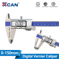 XCAN Calipers Stainless Steel Digital Vernier Caliper 150mm 0.01mm LCD Electronic Micrometer Gauge Measuring Tools
