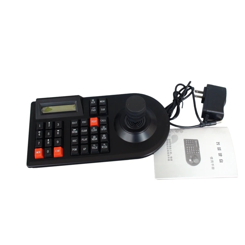 

3D Joystick PTZ Keyboard 9VDC For CCTV Camera Dom RS485 Control PTS3103C