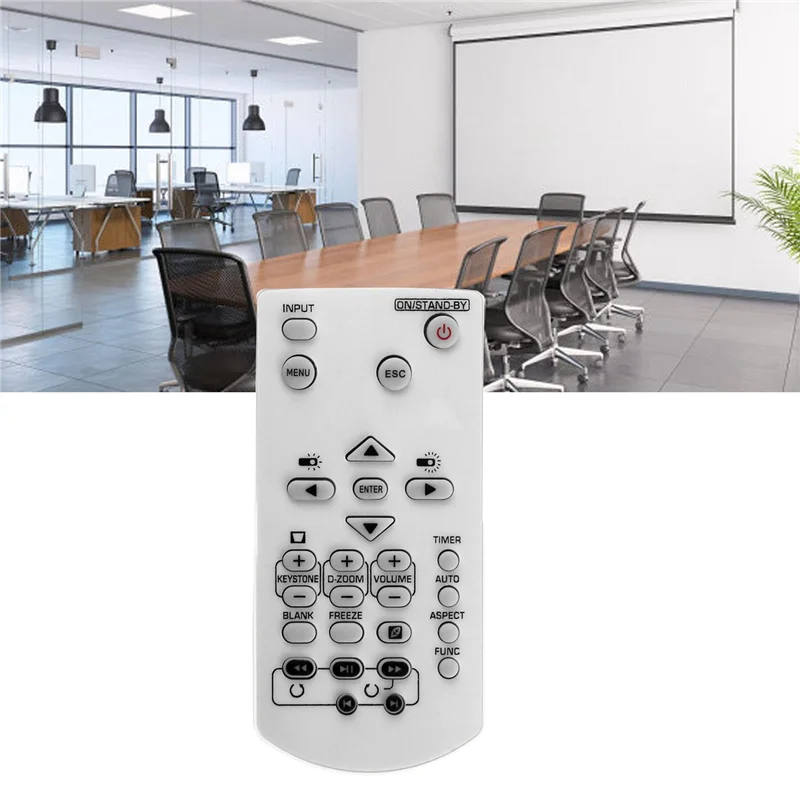 MAHA Reemplace el control remoto del proyector YT-141 para Casio XJ-F100W, XJ-F10X, XJ-F200WN, XJ-F20XN, XJ-F210WN, XJ-UT310WN