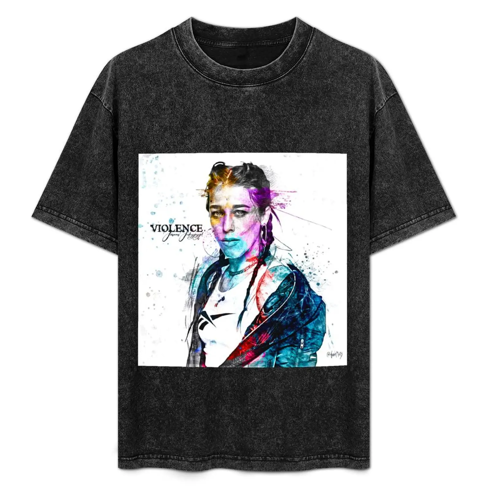 

Joanna Jedrzejczyk T-Shirt Short sleeve tee tops customs design your own mens designer clothes