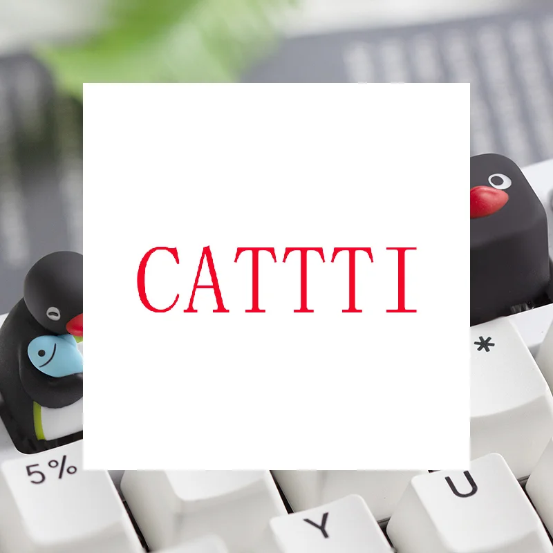 

Anime Series Penguin Personalized Creative Resin Mechanical Keyboard Decorative Esc Keycap Gift