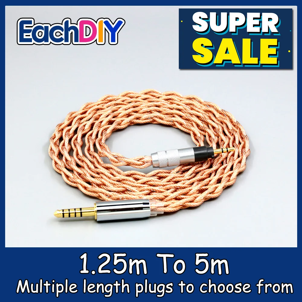 

Graphene 7N OCC Shielding Coaxial Mixed Earphone Cable For Sennheiser Urbanite XL On/Over Ear Headphone 4 core 1.8mm LN007800