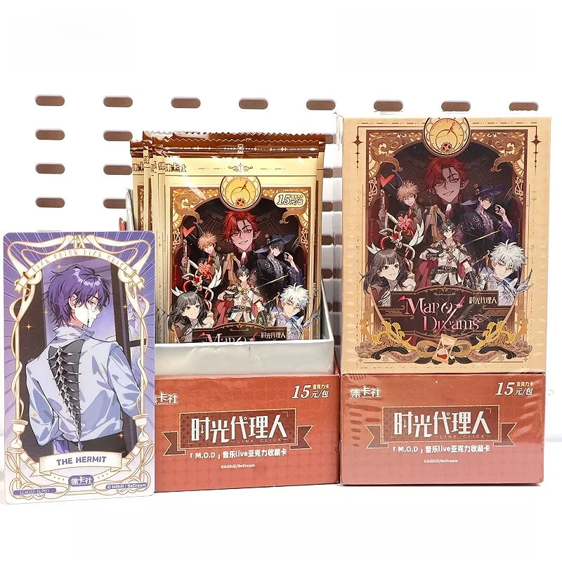 

Original Link Click Music Live Collectible Cards Mod Series Acrylic Commemorative Version Card Anime Peripherals Toy Gifts