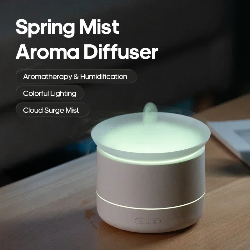 New Mist Spray Surge Aromatherapy Diffuser Essential Oil 200ml USB Humidifier Sprayer Desktop Ornament Creative Gift