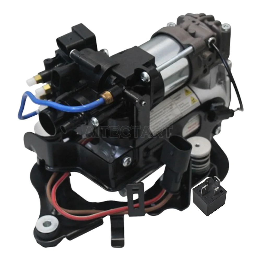 for BMW 7 Series G70 740i i7 750e 760i 2023-2026 Air Suspension Compressor Assembly + 12V 80A Relay, OEM 37206895101 JD1912