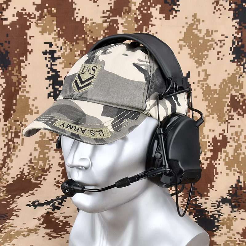 WADSN C3 Dual Communication Noise Canceling Pickup Tactical Hunting Hearing Protection Shooting C3 Tactical Headset